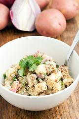 Image showing Bowl of Potato Salad