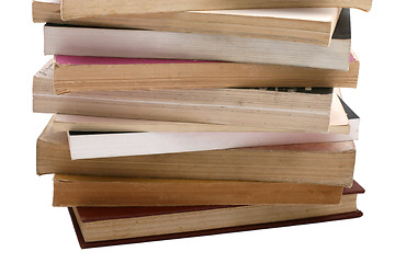 Image showing stack of old books