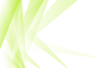 Image showing Abstract green minimal tech background