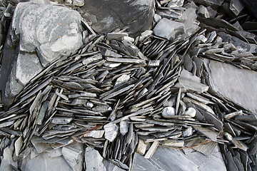 Image showing Slate at the Norwegian Coast