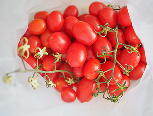 Image showing Red Tomato vegetables