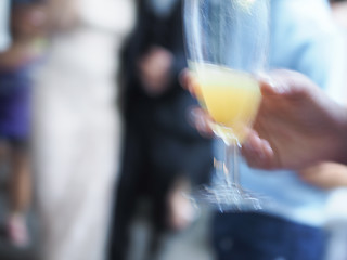 Image showing Cocktail blur