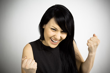 Image showing Happy businesswoman