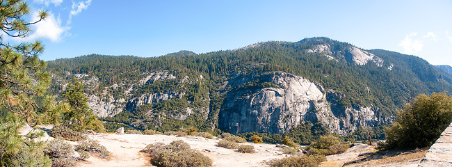 Image showing Panorama in Yosemite 