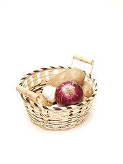 Image showing Basket of Veggies 274