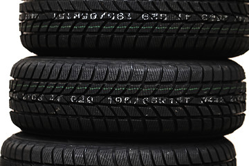 Image showing Car tire