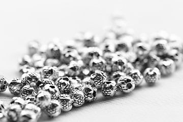 Image showing Metal beads