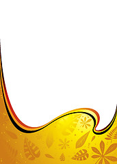 Image showing amber wave