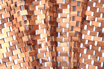 Image showing wooden cubes texture