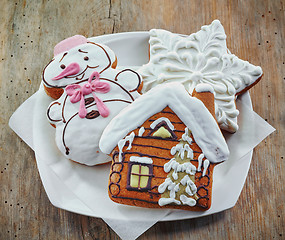 Image showing gingerbread cookies