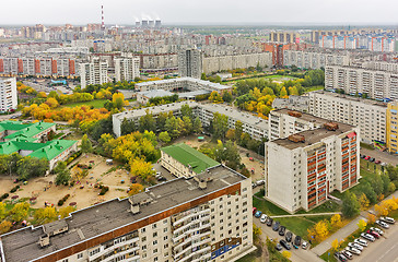 Image showing East residential district. Tyumen. Russia