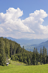 Image showing View from Blomberg Alps