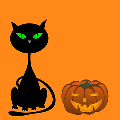 Image showing Halloween Greeting Card