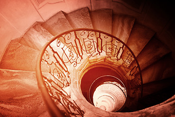 Image showing Spiral staircase\r\r