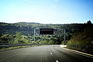 Image showing Empty street