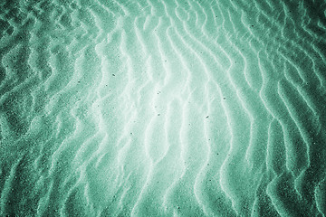 Image showing Beach with soft sand