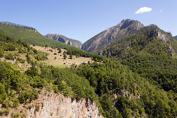 Image showing mountain district 