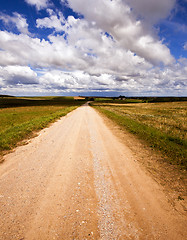 Image showing the rural road  