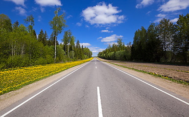 Image showing summer road  