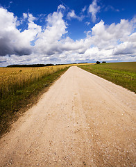 Image showing the rural road  