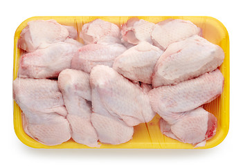 Image showing raw chicken wings package