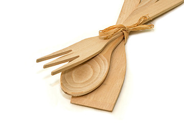 Image showing Wooden utensil