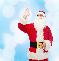 Image showing man in costume of santa claus