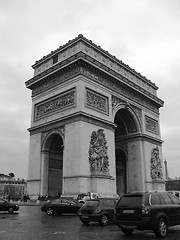 Image showing Triump Arch in Paris