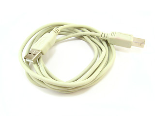 Image showing white usb cable