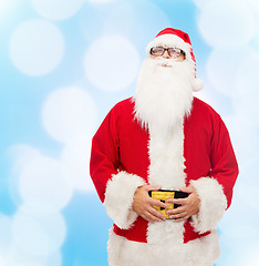 Image showing man in costume of santa claus