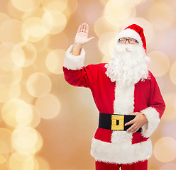 Image showing man in costume of santa claus