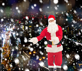 Image showing man in costume of santa claus