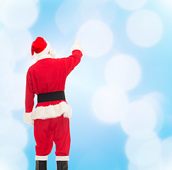 Image showing man in costume of santa claus