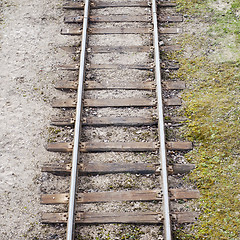 Image showing old railway