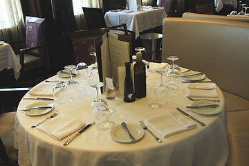 Image showing Table setting