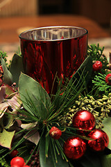 Image showing Christmas centerpiece