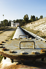 Image showing Water lift station