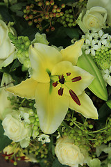 Image showing Tiger Lily wedding arrangement