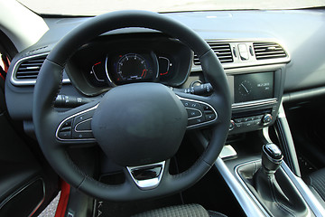 Image showing Modern car interior