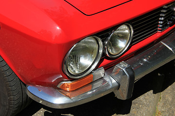 Image showing Italian sportcar detail