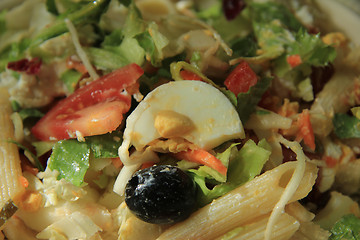 Image showing Pasta salad