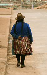 Image showing Woman in Peru