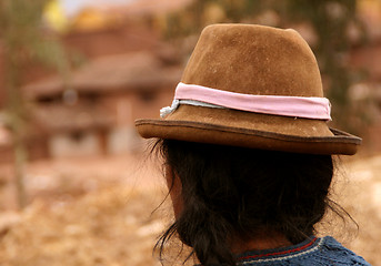 Image showing Woman in Peru