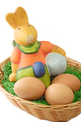 Image showing Easter basket