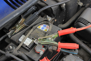 Image showing car battery charging
