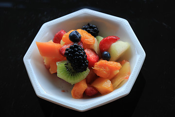 Image showing Fresh Fruit Salad