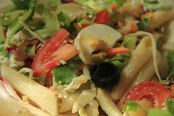 Image showing Pasta salad