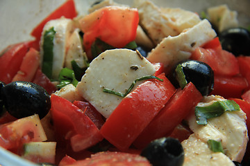 Image showing Tomato Cheese salad