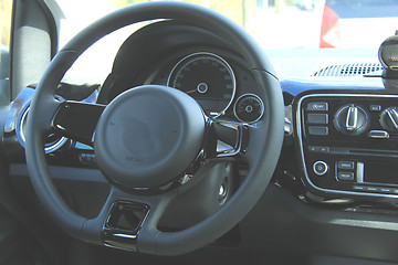 Image showing Modern car interior