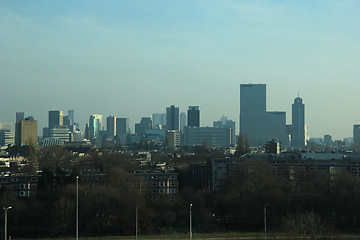 Image showing Rotterdam skyline